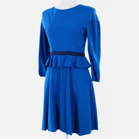 Alter Ego Cult Ruffle Peplum Dress Size 42 EU - Retail $785 - NWT